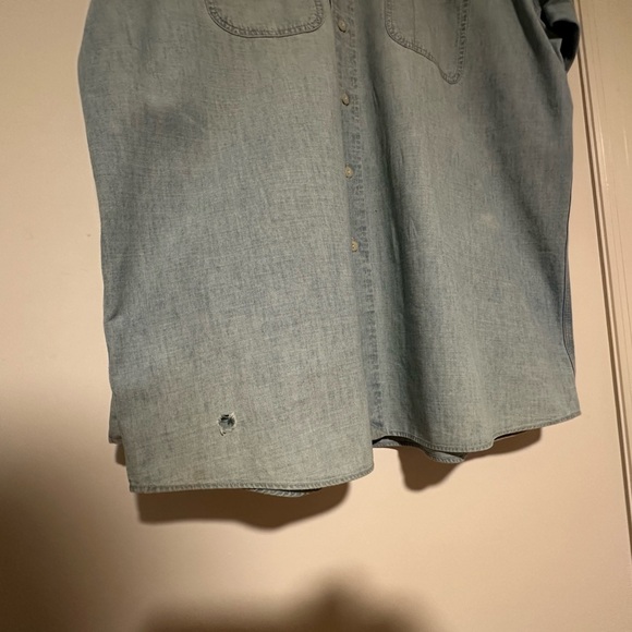 Ralph Lauren Denim Blue Workshirt - Picture 8 of 8